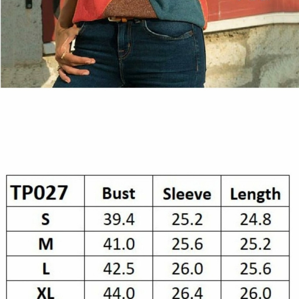 Nwt patchwork  top - Picture 6 of 6